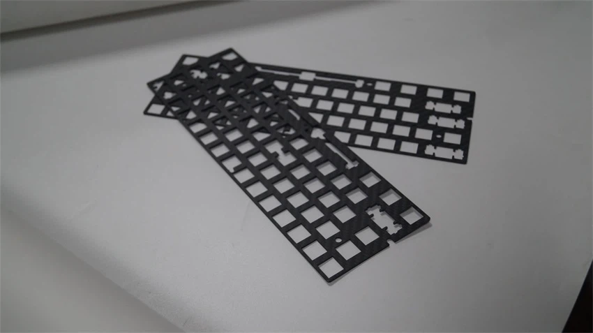 Carbon fiber keyboard positioning plate4