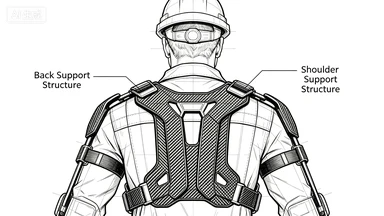 Carbon Fiber Exoskeleton Components