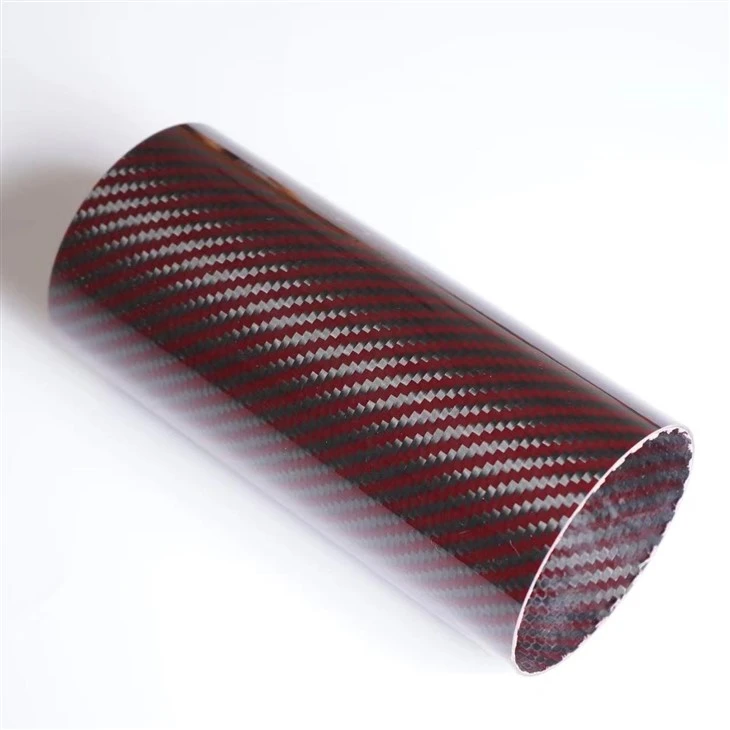 Carbon Fiber Red Tube