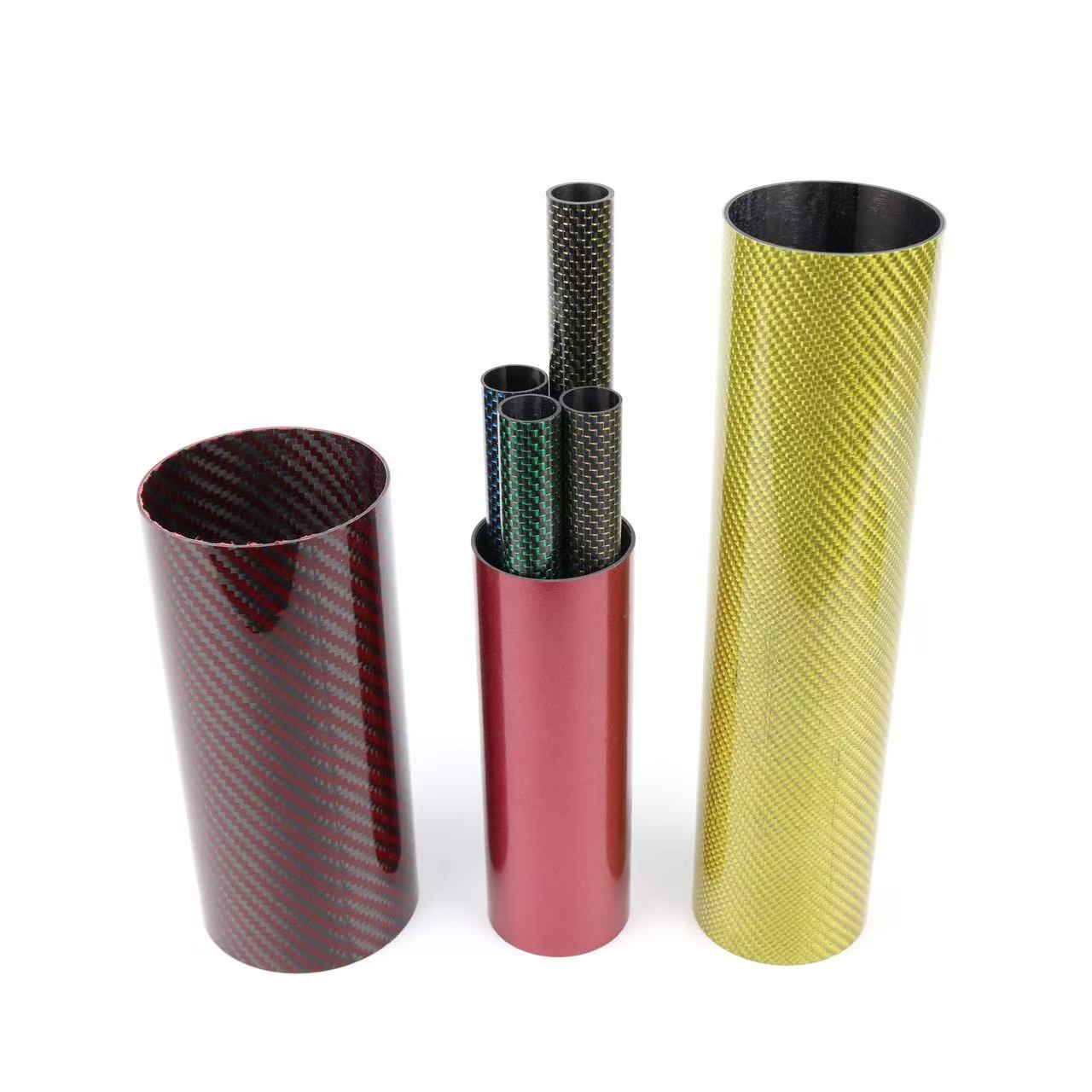 Carbon fiber tubes can be CNC processed Carbon fiber tubes can be CNC processed