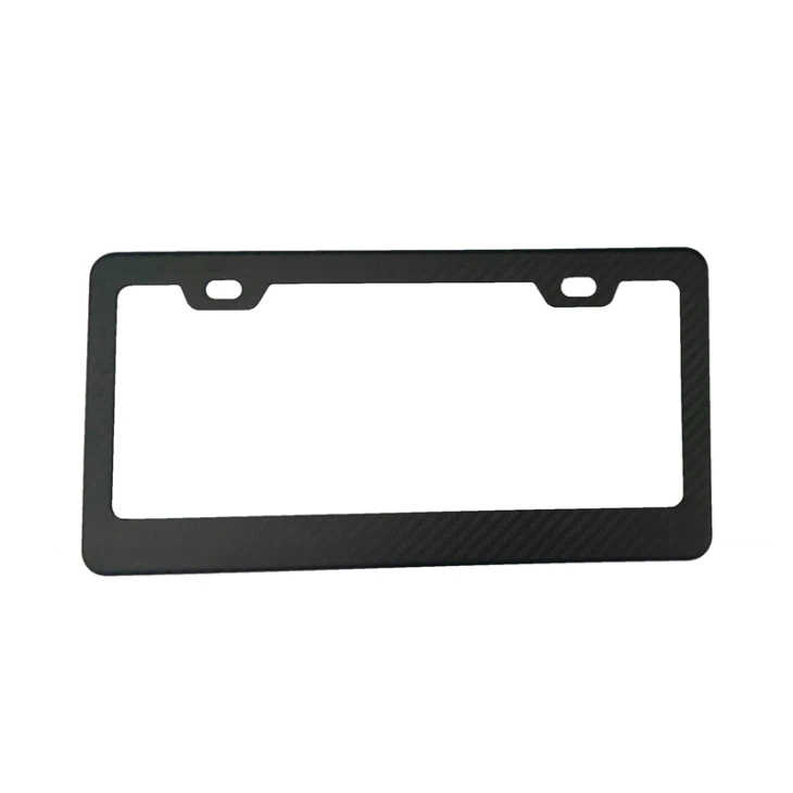 Carbon Fiber License Plate Frame