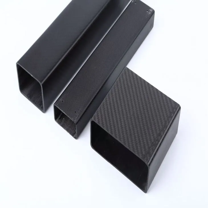 Carbon Fiber Square Tubes Customized