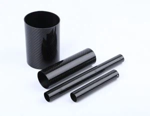 25 X 22mm Ultrahigh Modulus 3K Plain Carbon Fiber Tube For Sales