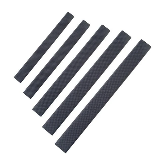 Carbon fiber circular arc square tube1