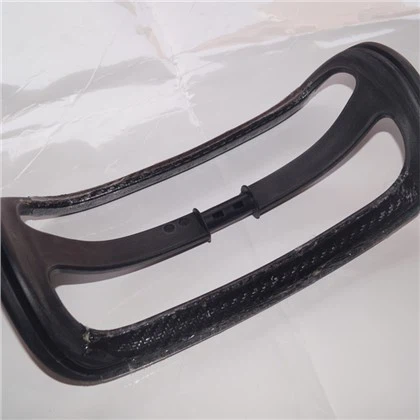 Carbon fiber headrest